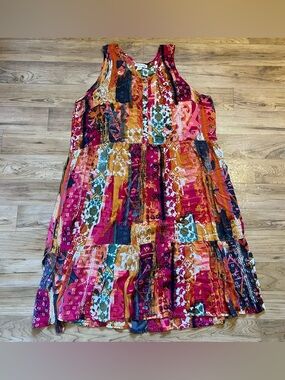Coldwater Creek Tiered Maxi Dress
Size 2XL Crinkle Fabric Boho Mix
Media